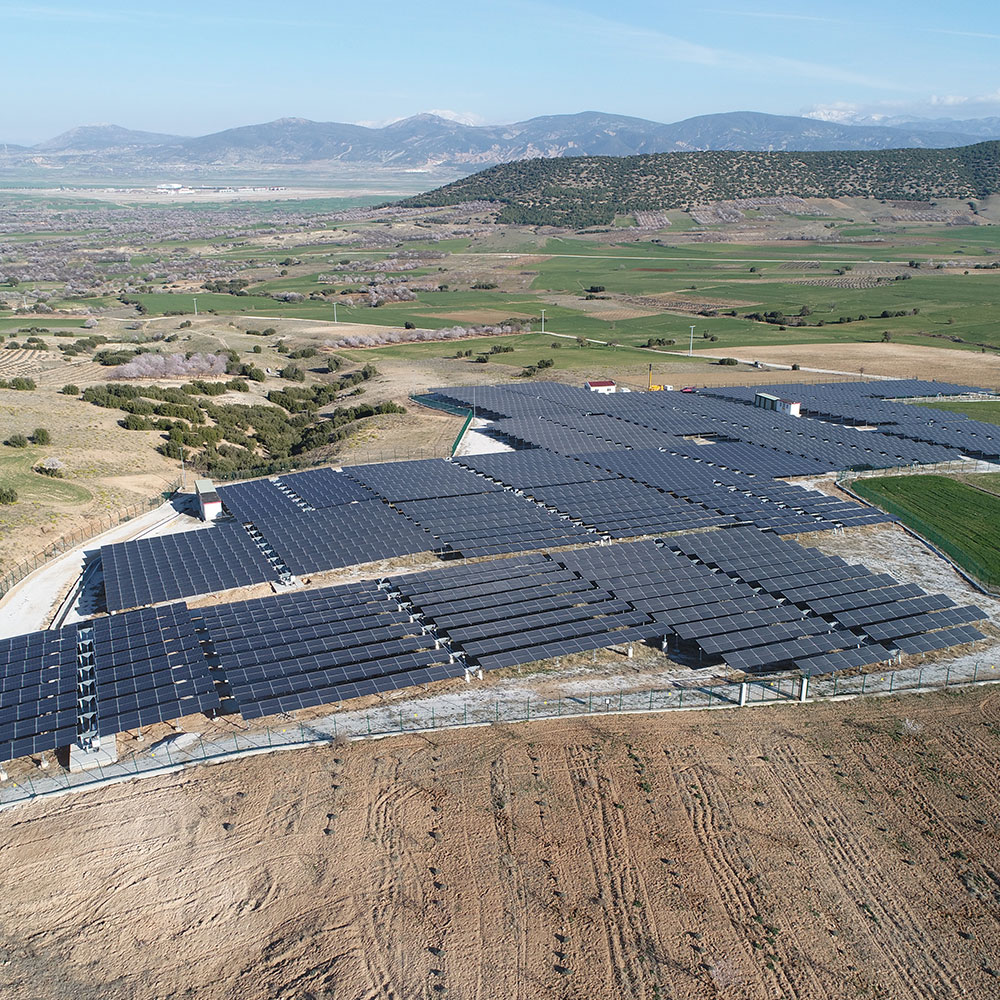 Isparta 2 MW Güneş Enerjisi Santrali​